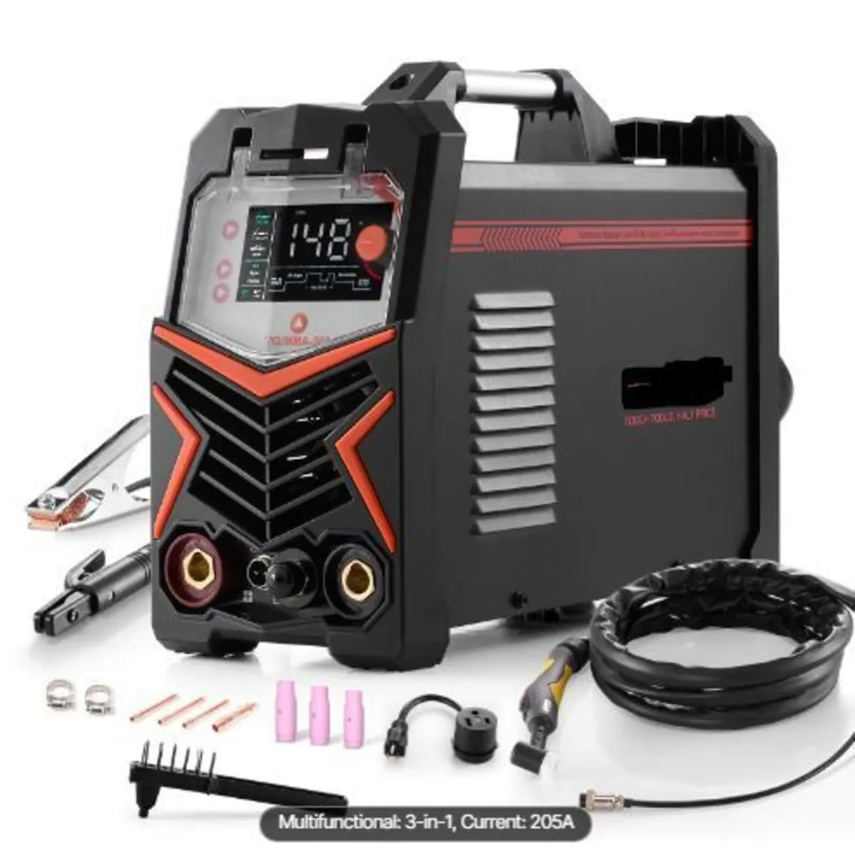 TIG Welder, 205A 3-In-1 Welding Machine - Image 4