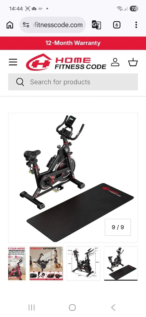 Exercise bike - Image 1