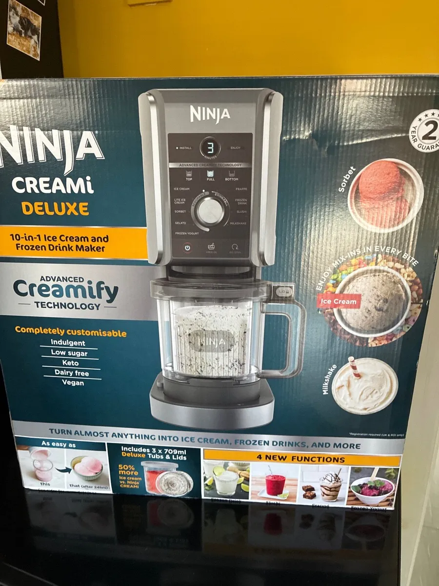 Ninja Creami Deluxe 10-in-1 Ice Cream and Drinks - Image 1