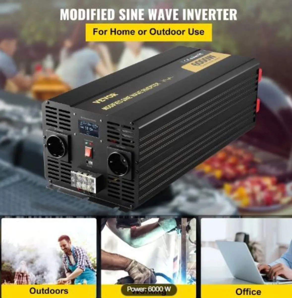 Power Inverter, 6000W - Image 3
