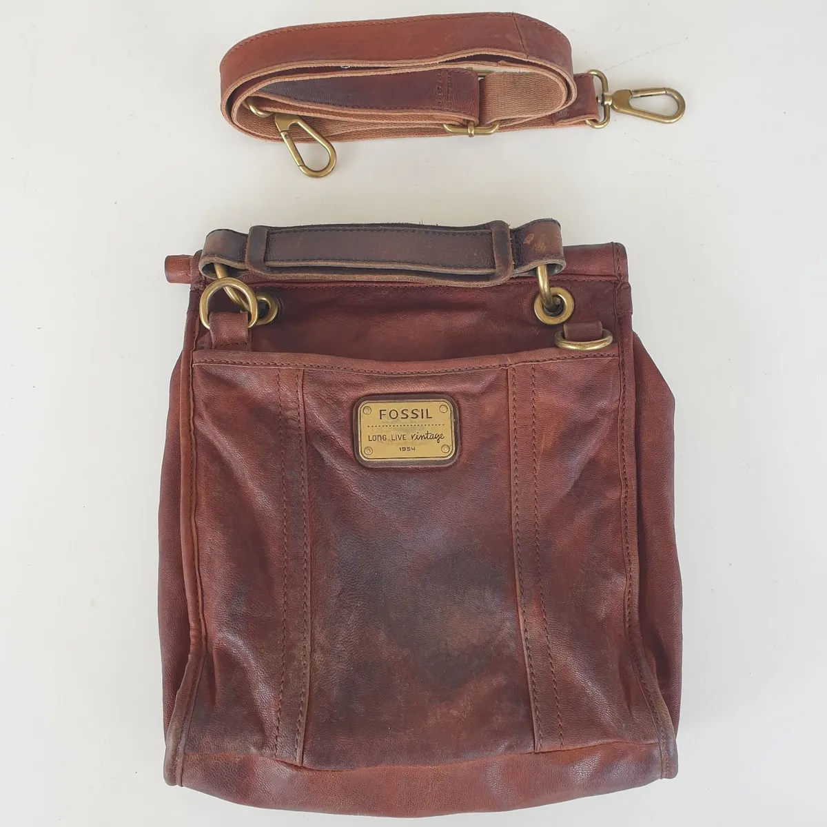 Fossil long live vintage 1954 satchel bag - Image 2