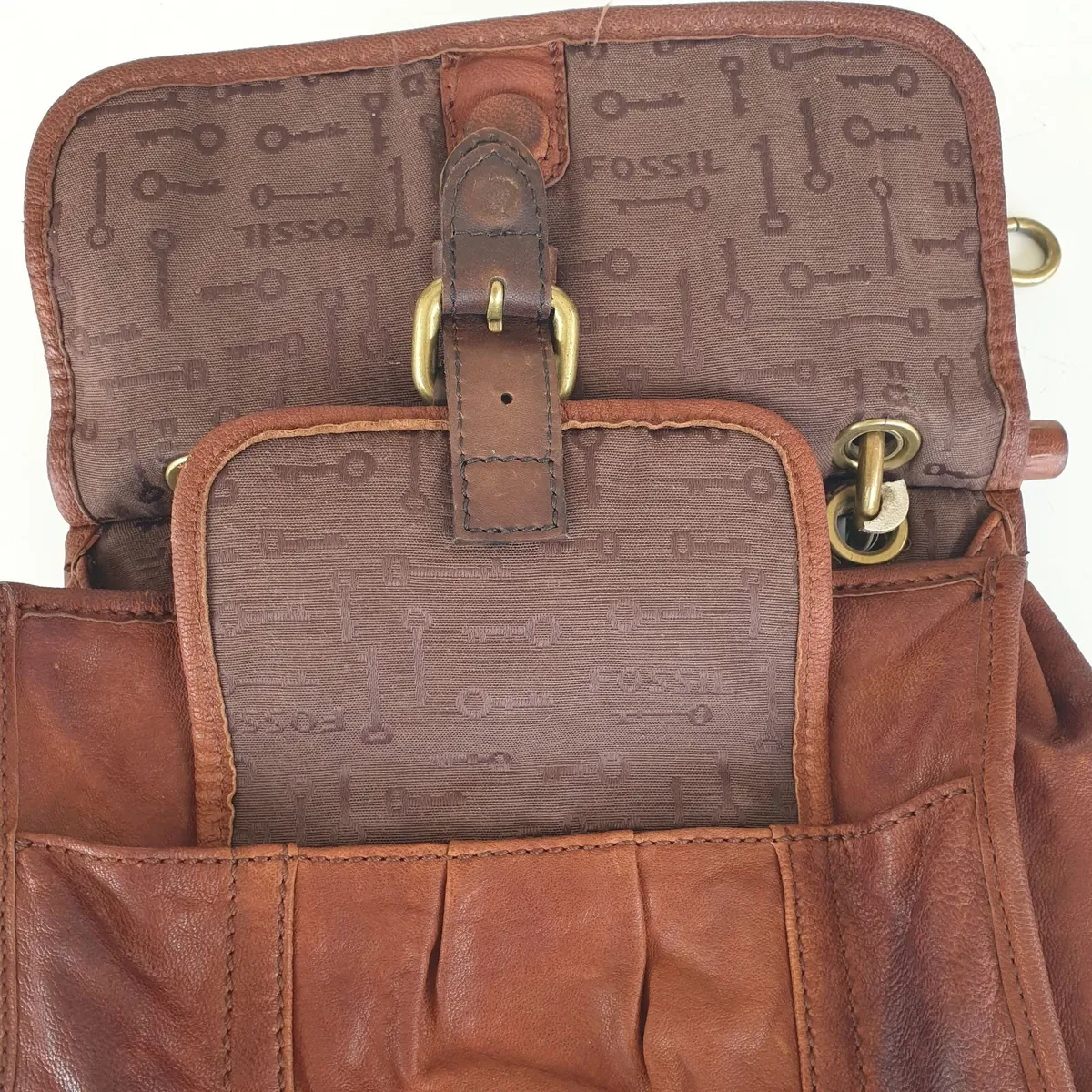 Fossil long live vintage 1954 satchel bag - Image 3