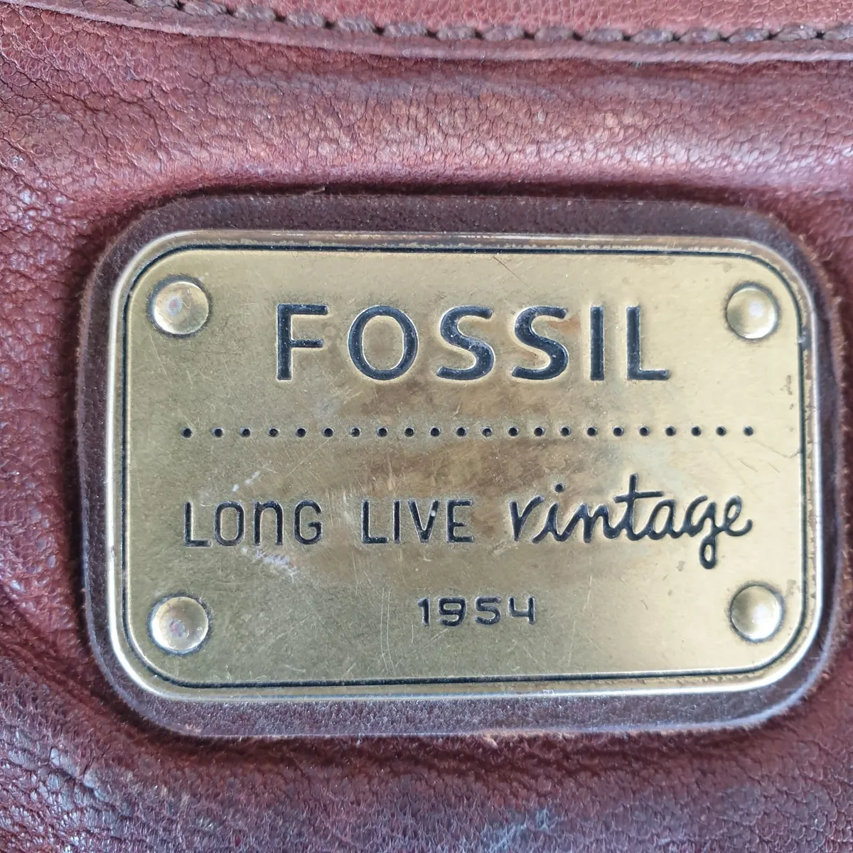 Fossil long live vintage 1954 satchel bag - Image 4