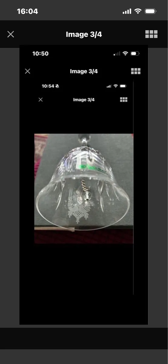 Galway Crystal Bell - Image 3