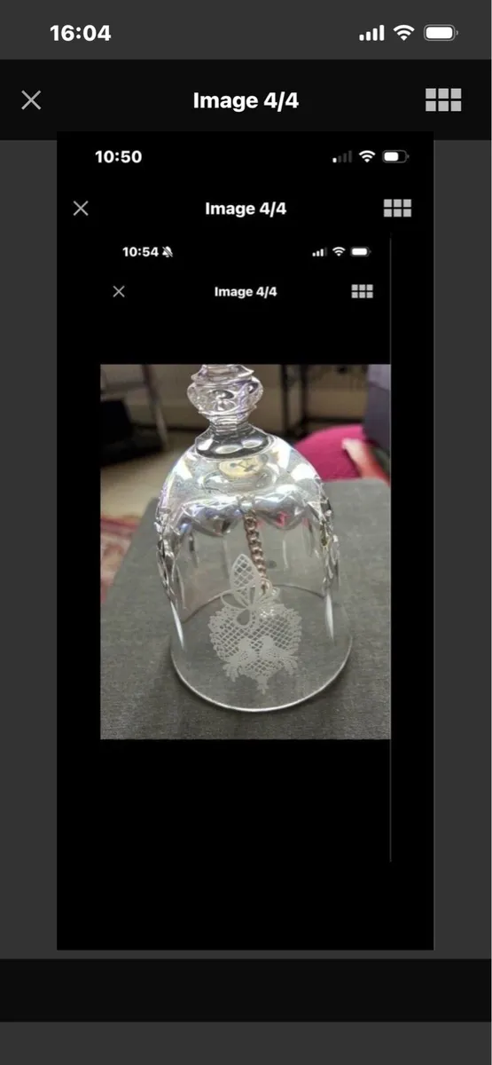 Galway Crystal Bell - Image 4