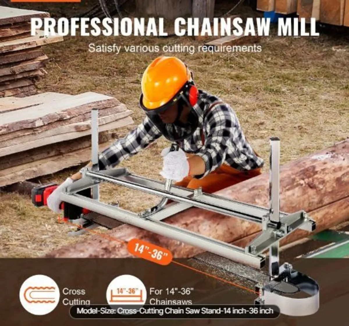 Portable Sawmill 35.6cm-91.4cm Guide - Image 3