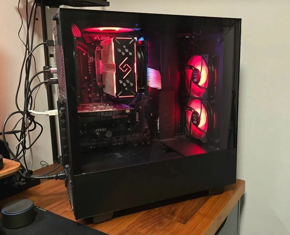 Custom Built NZXT Desktop RGB AMD Gaming PC - Image 2