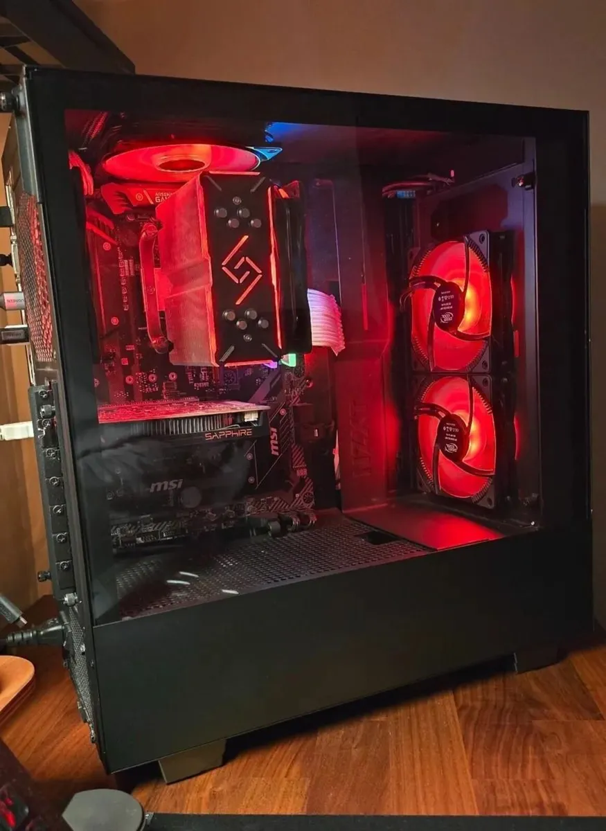 Custom Built NZXT Desktop RGB AMD Gaming PC - Image 3