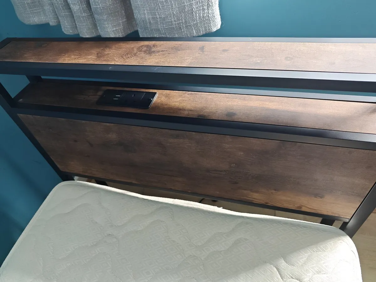 Single bed with mattress - Image 4