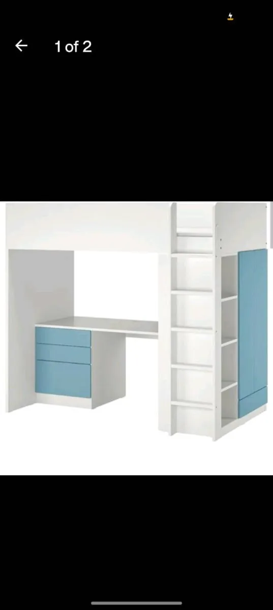 Smastad Ikea Loft Bed (without desk) - Image 1