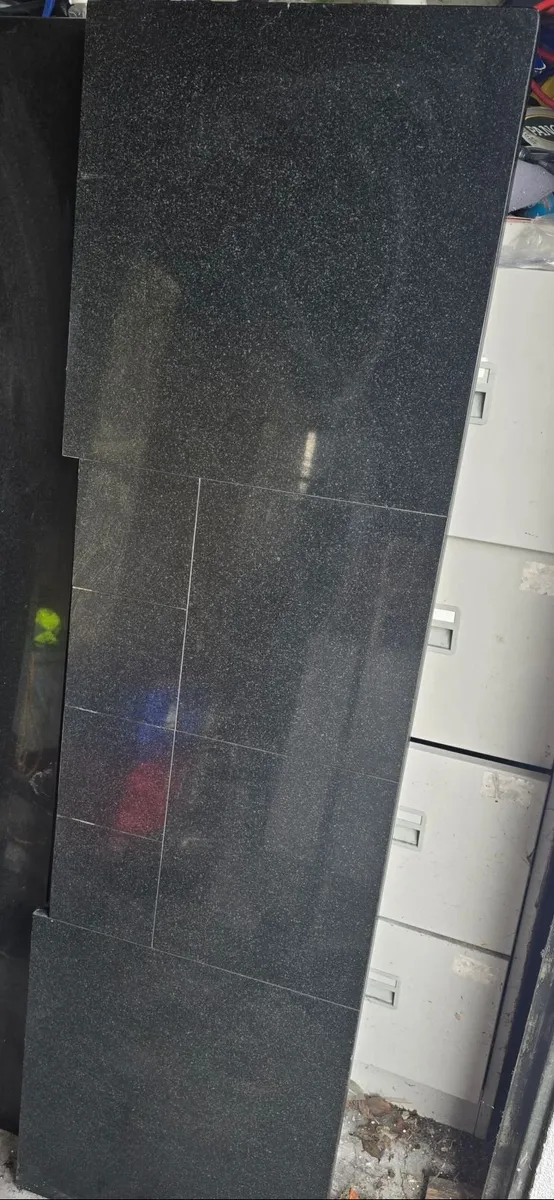 ***FURTHER PRICE DROP***Black Marble Fireplace - Image 4
