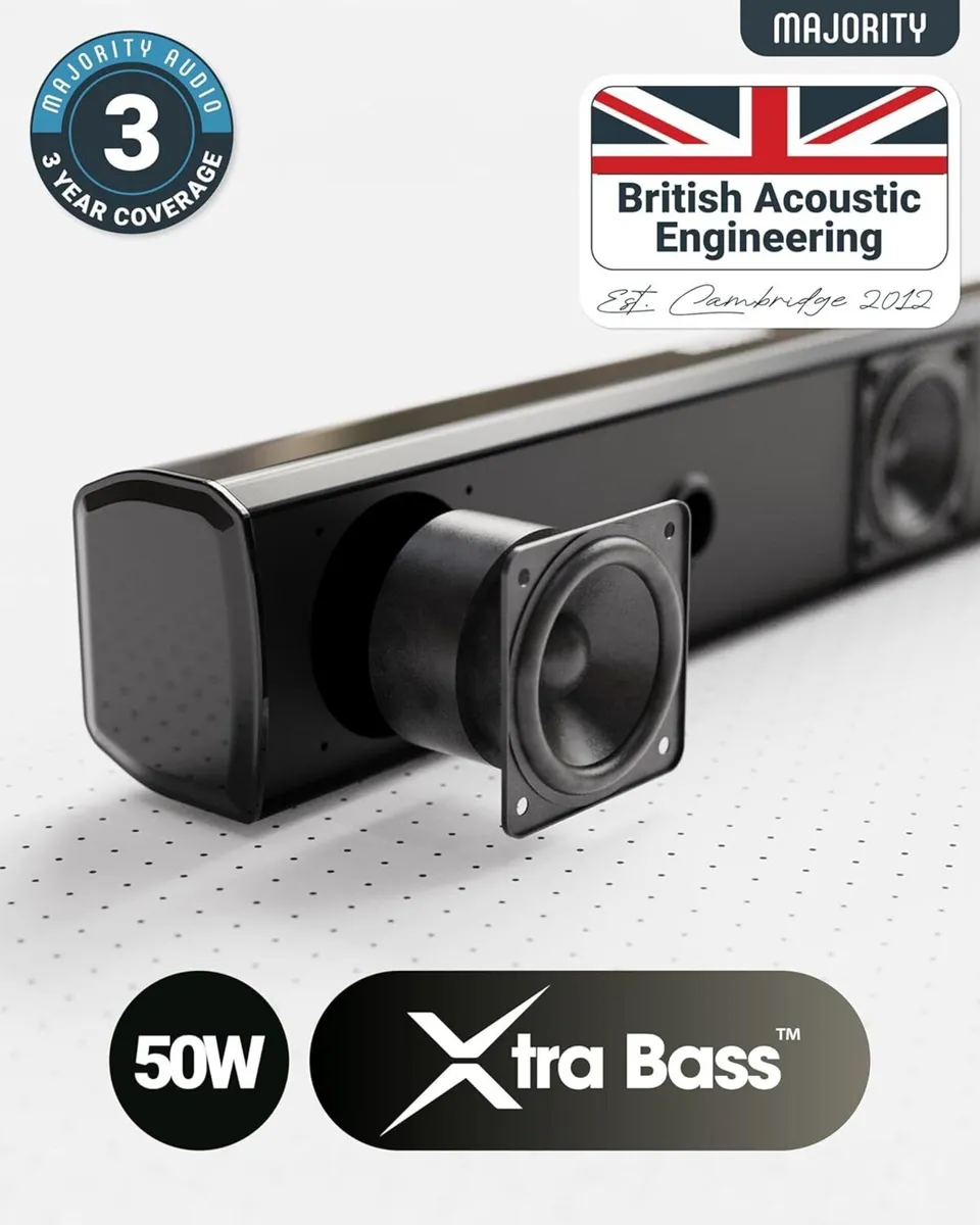MAJORITY Bowfell | Bluetooth Sound Bar for TV - Image 4