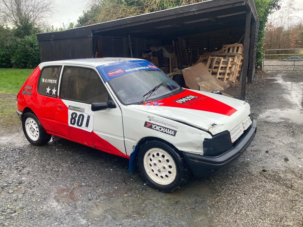 Peugeot 205 gti sprint car track day - Image 1
