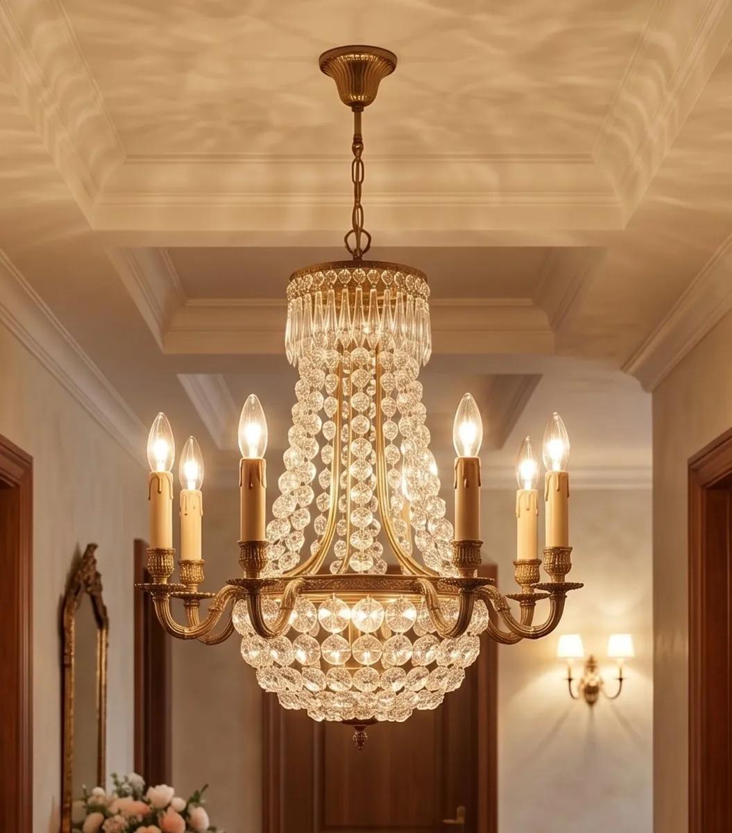 Good old Belgian chandelier.