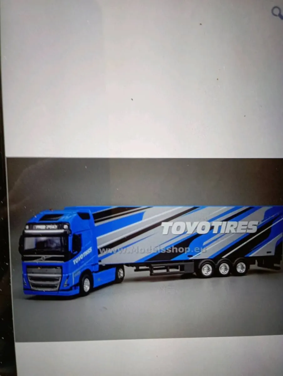 BbURAGO VIOLVO GLOBETROTTER  XXL 1-43 SCALE TRUCK - Image 3