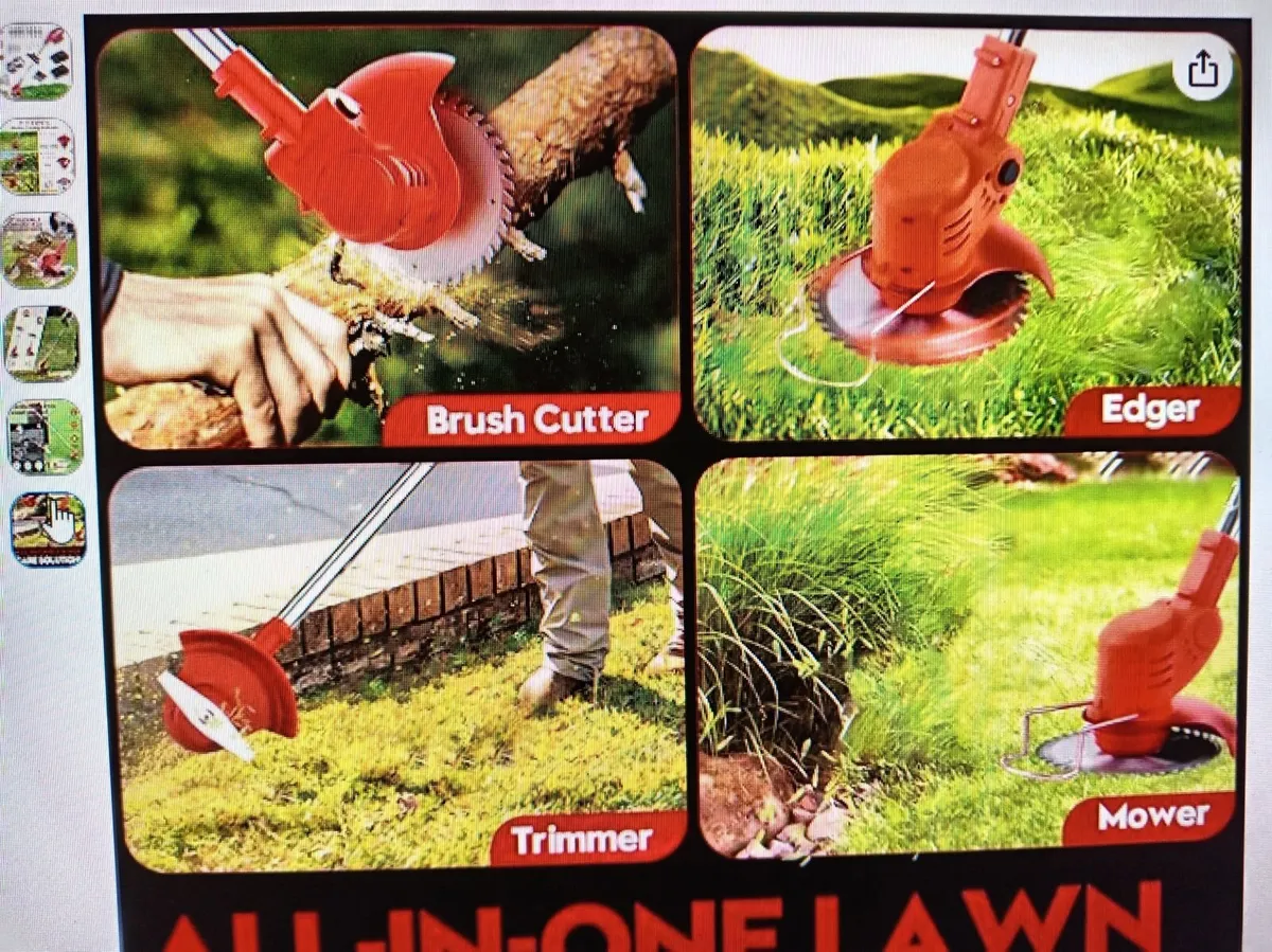 Grass Trimmers New Various Tasks+Blade Varieties - Image 3
