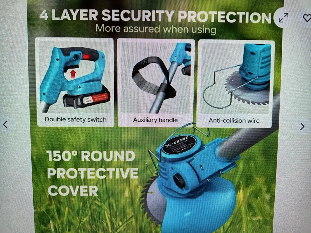 Grass Trimmers New Various Tasks+Blade Varieties - Image 1