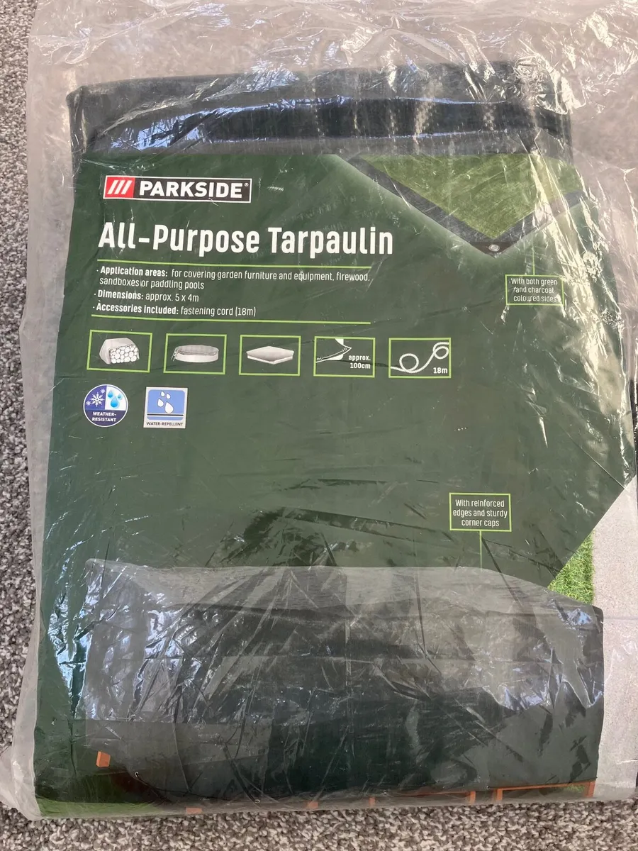 Brand New All-Purpose Tarpaulin - 5m x 4m - €10 - Image 1