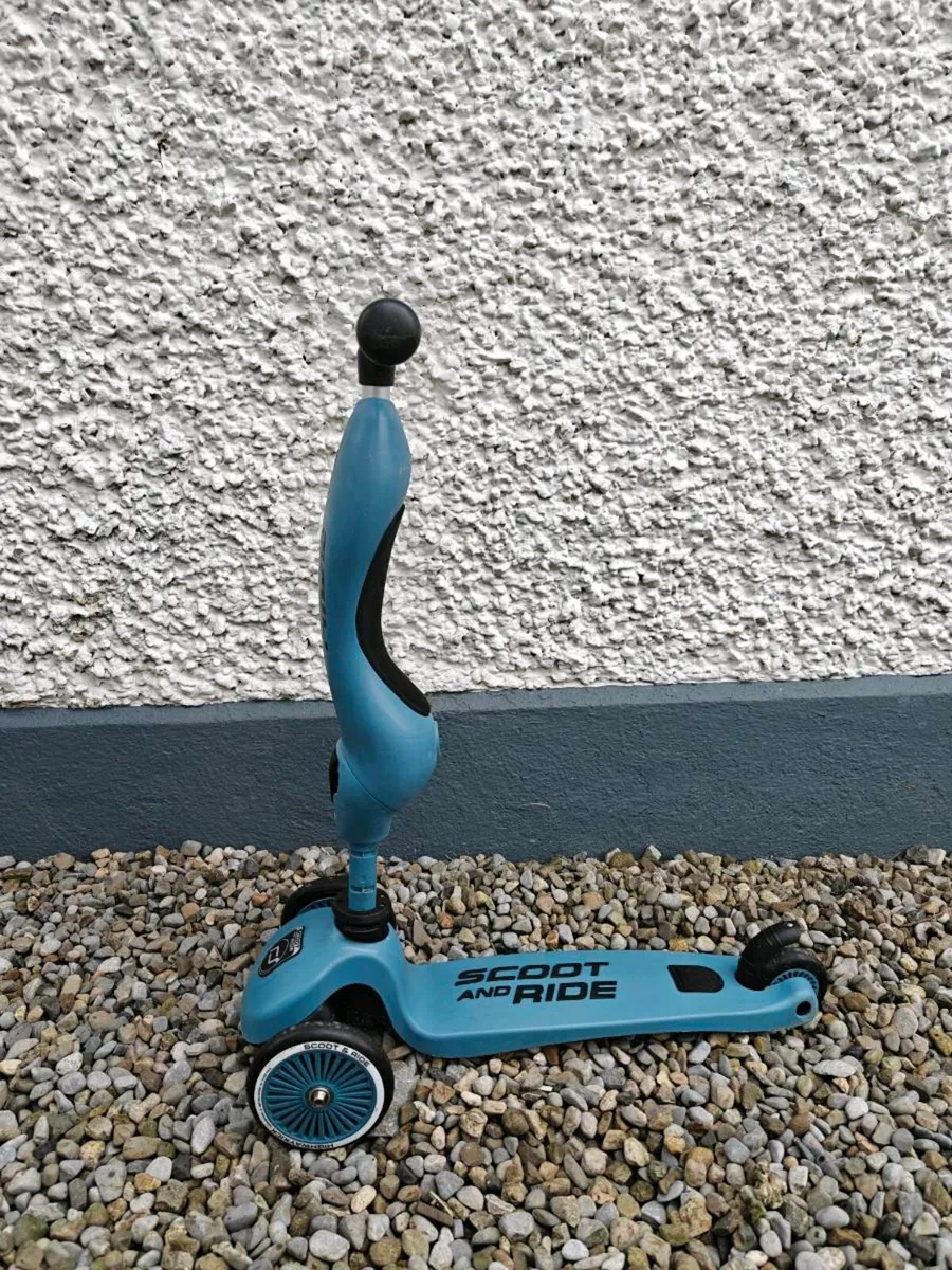 Scoot and Ride kids scooter blue unisex - Image 2