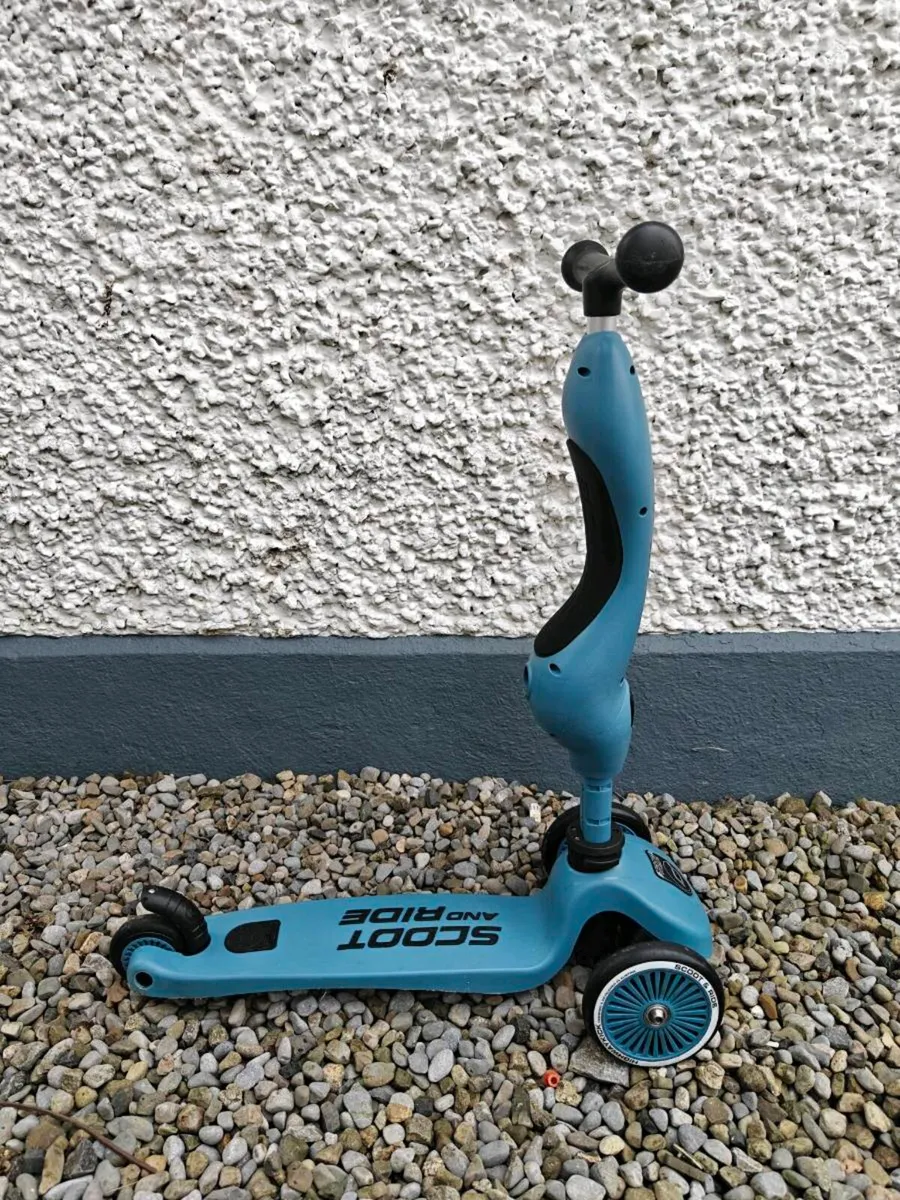 Scoot and Ride kids scooter blue unisex - Image 3