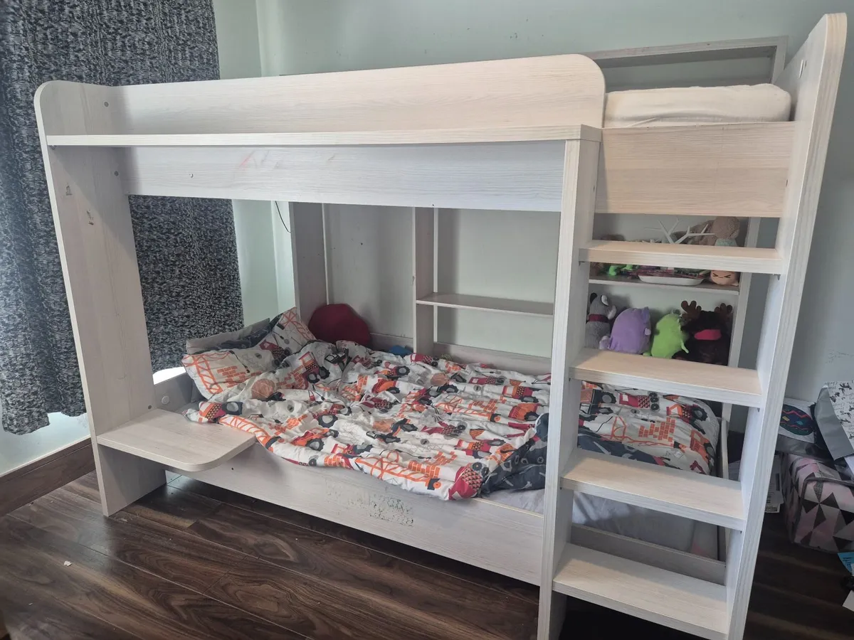 Bunk bed with storage - Image 1