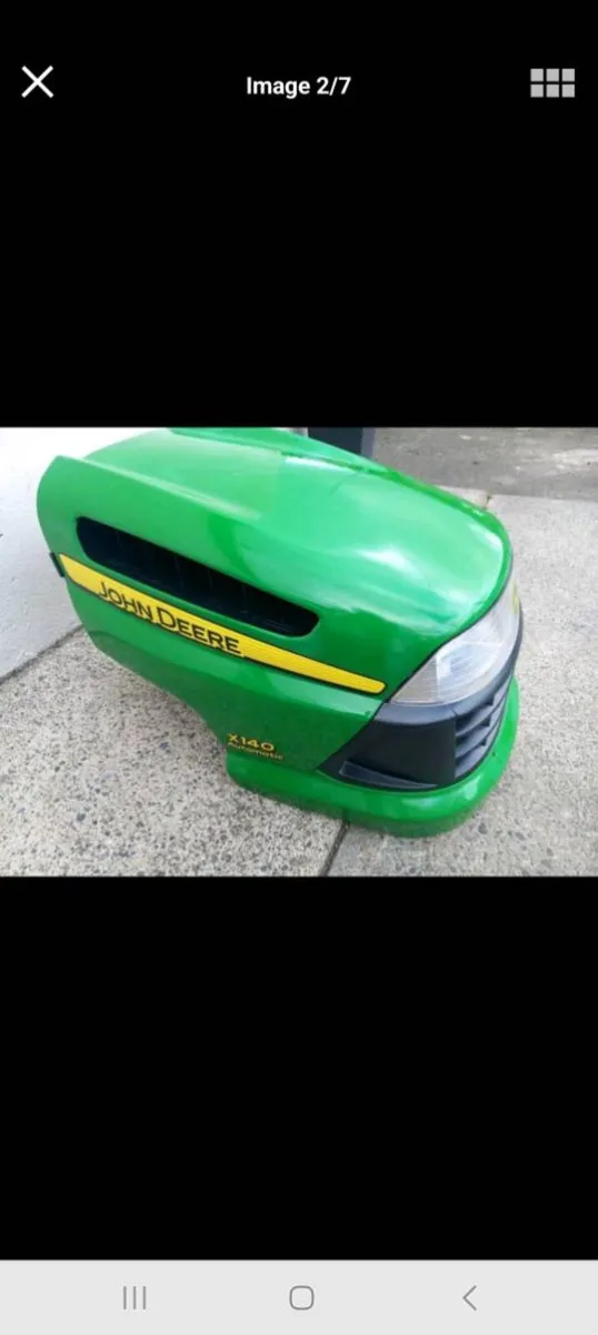 John deere X140 bonnet and deck for sale - Image 1