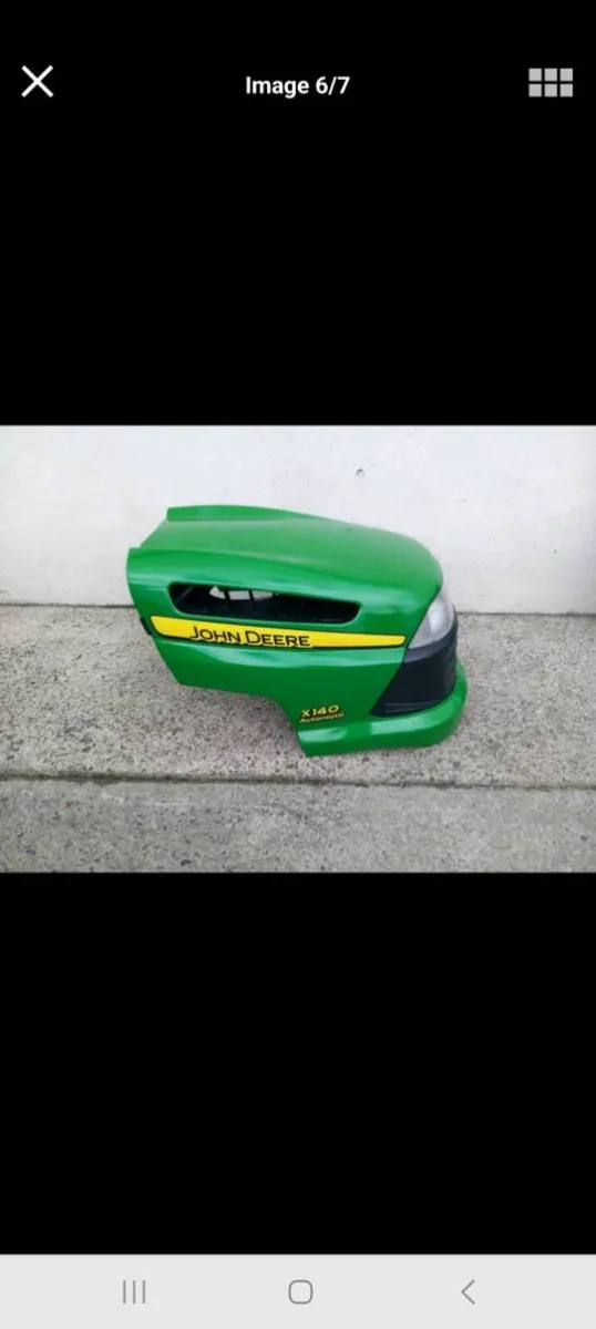 John deere X140 bonnet and deck for sale - Image 3