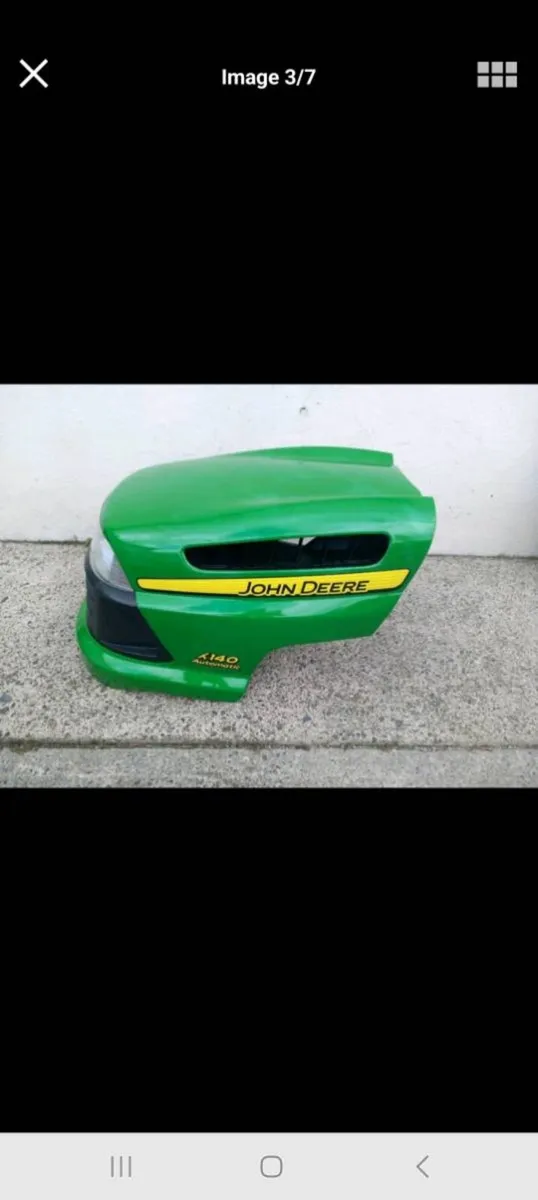 John deere X140 bonnet and deck for sale - Image 4