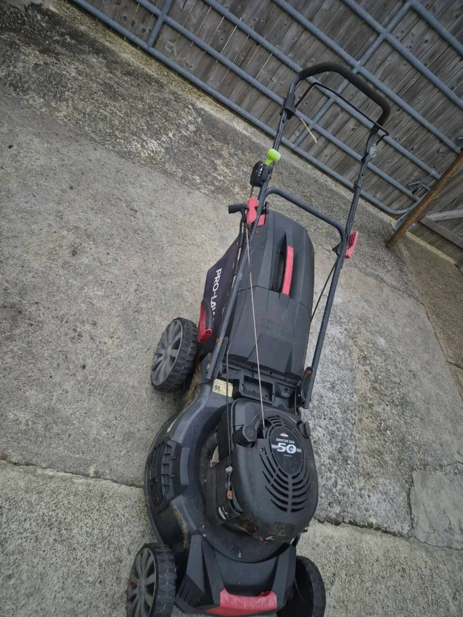 Por lawn push lawnmower - Image 3