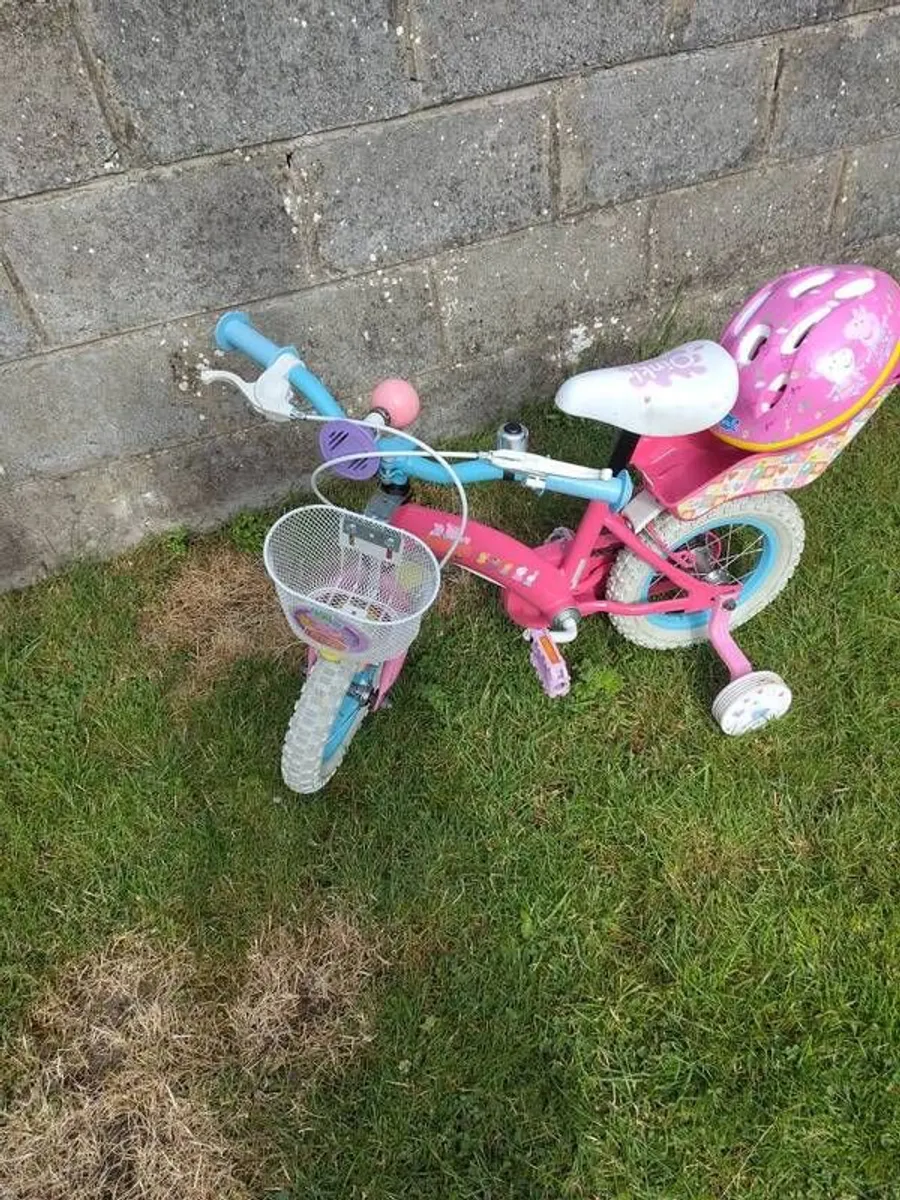Kids Peppa Pig Bike - Image 1