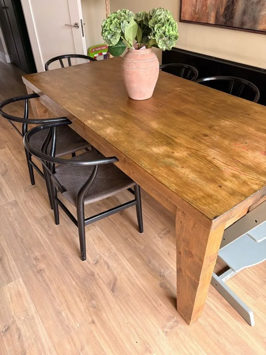 Dining Table + Chairs (Collection only) - Image 2