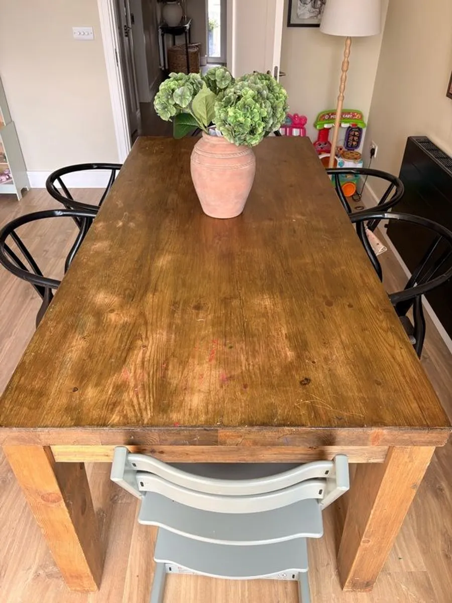 Dining Table + Chairs (Collection only) - Image 3