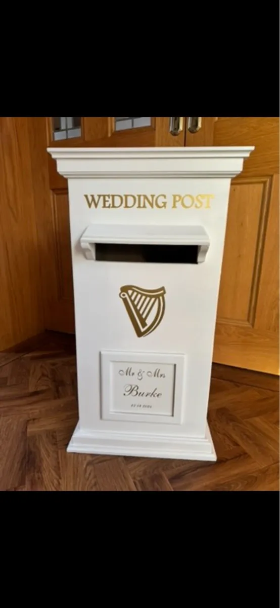 Wedding post box - Image 1