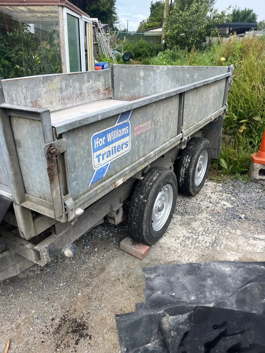 Ifor Williams tipper trailer - Image 1