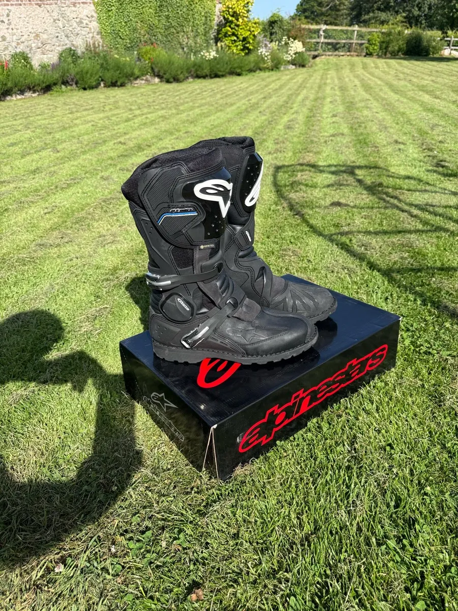 Alpine stars adventure boots - Image 1