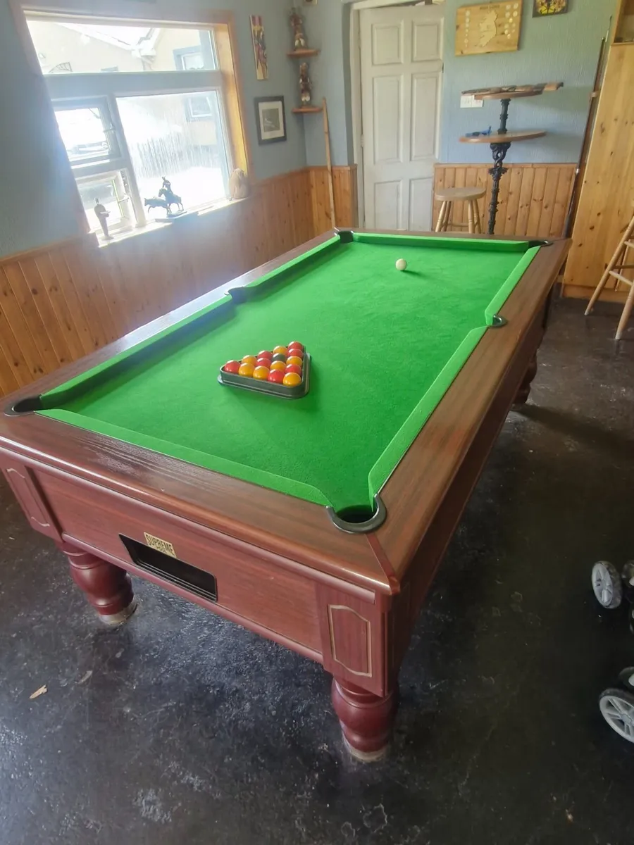 Pool Table and accessories - Image 1