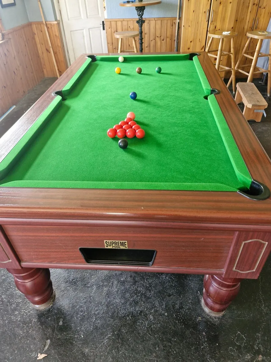 Pool Table and accessories - Image 3