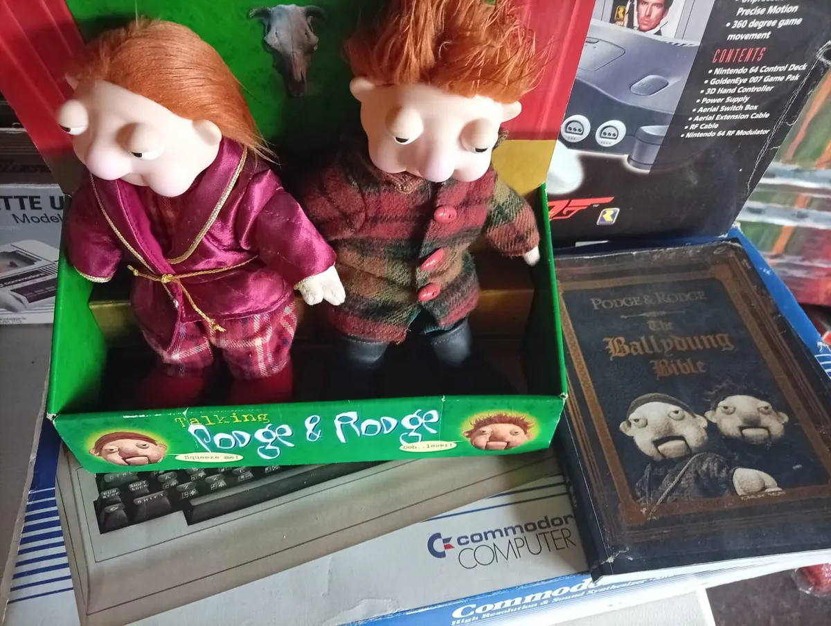 Podge and rodge retro characters and book