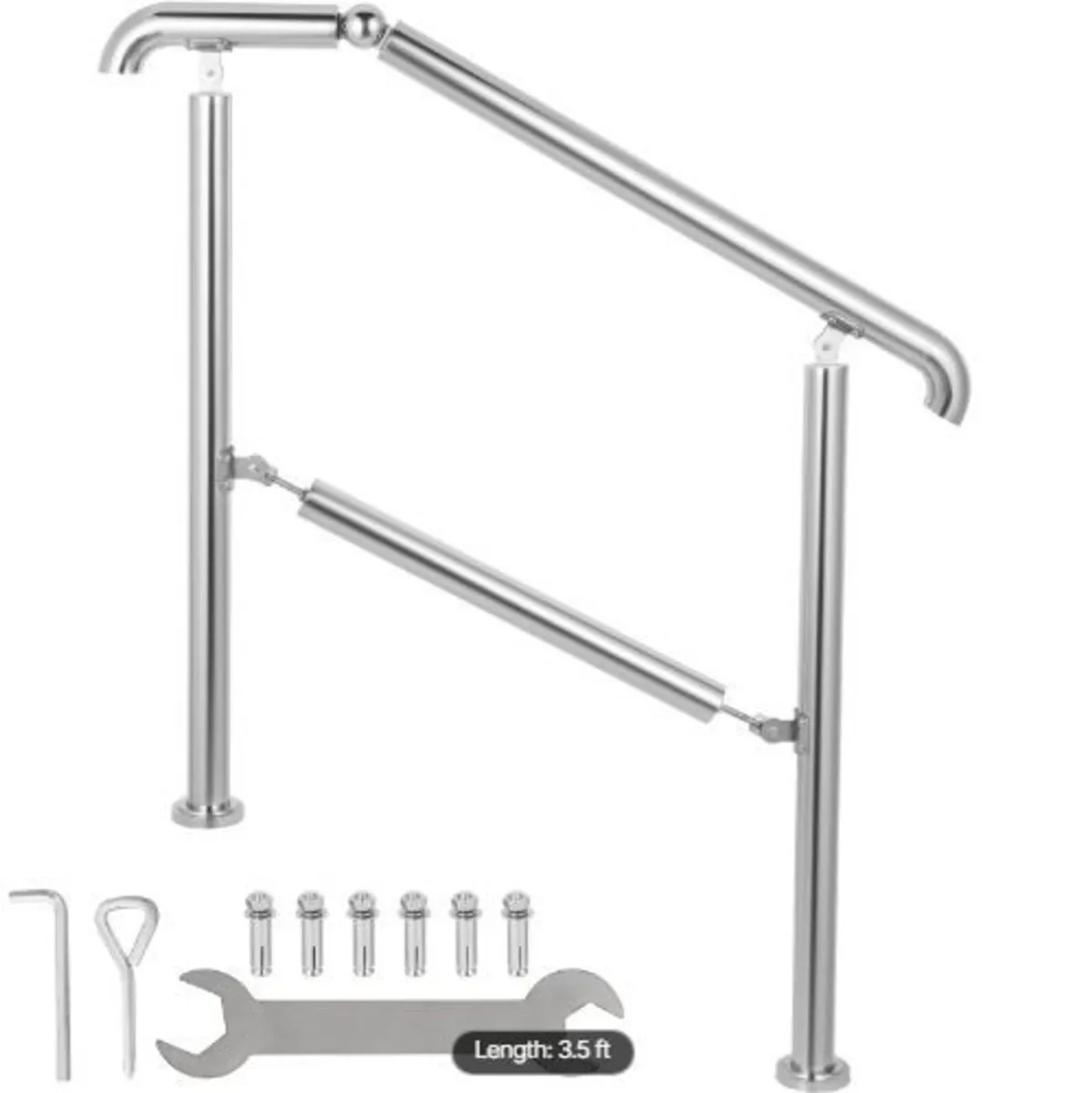 3 Step Railing Stainless Steel - Image 1