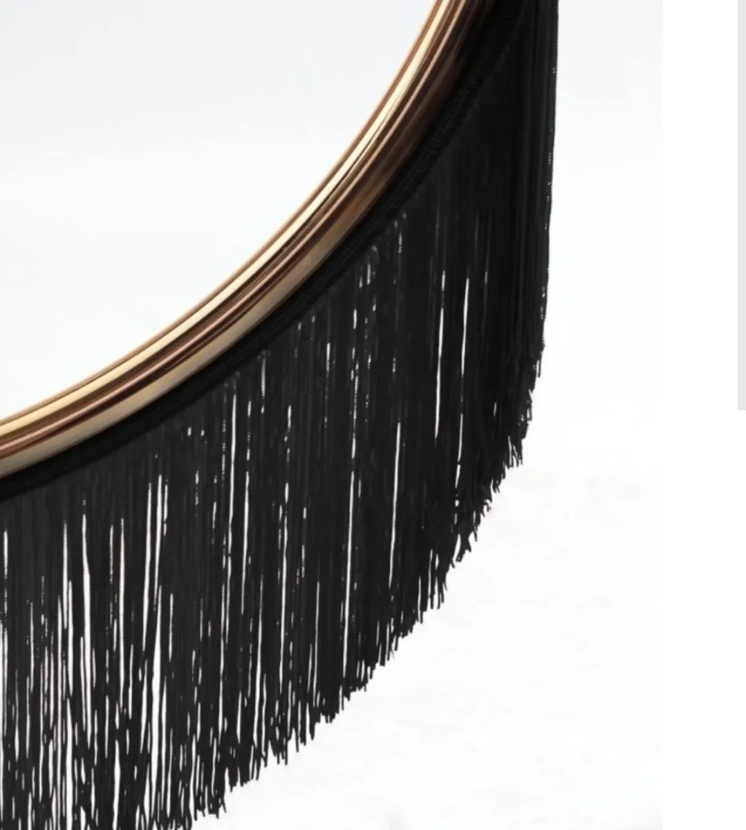 Beautiful fringed pendant light - Image 4