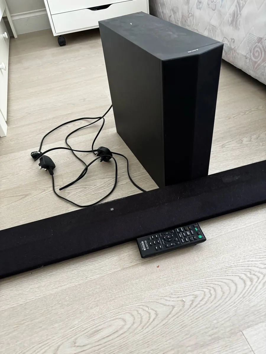 SonySoundbar with Wireless Subwoofer - Image 1