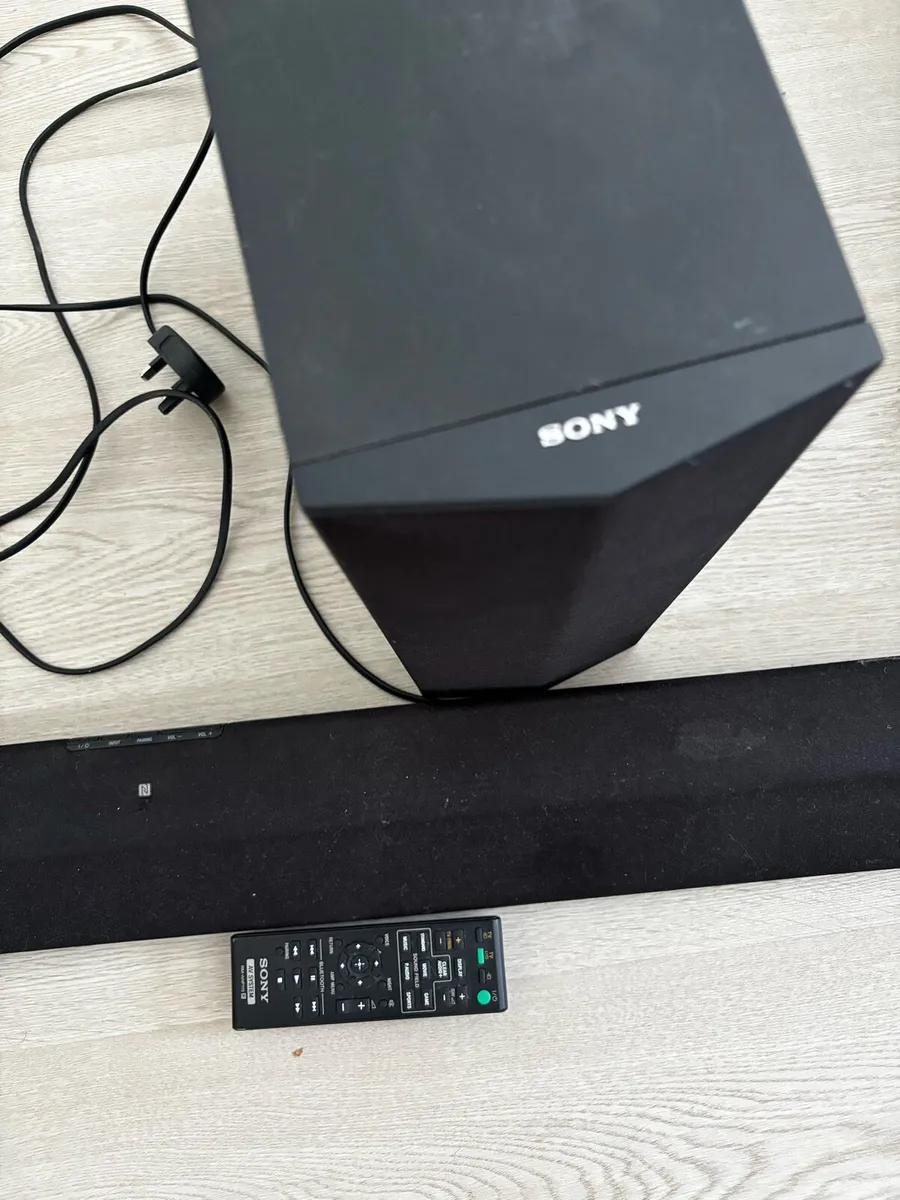 SonySoundbar with Wireless Subwoofer - Image 2