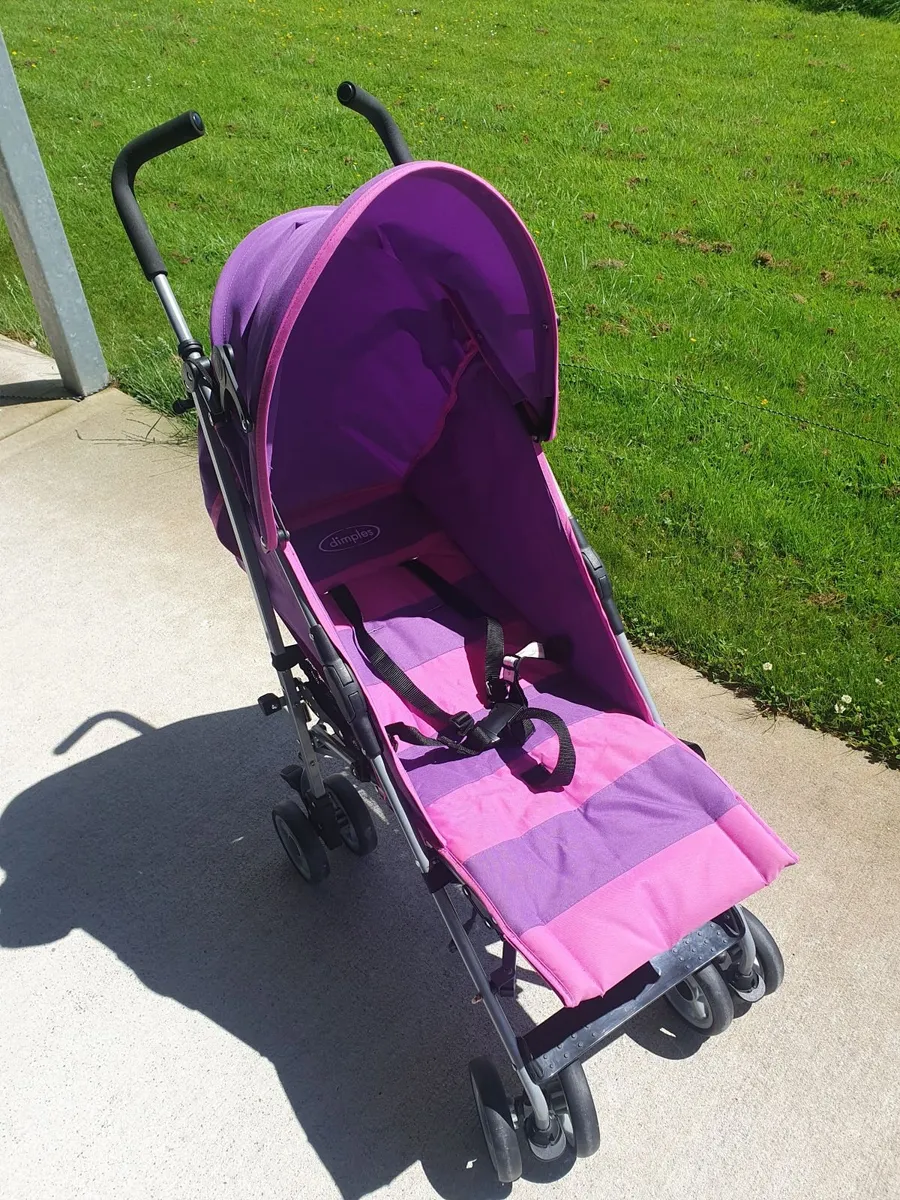 Buggy Dimples Pink Purple - Image 2