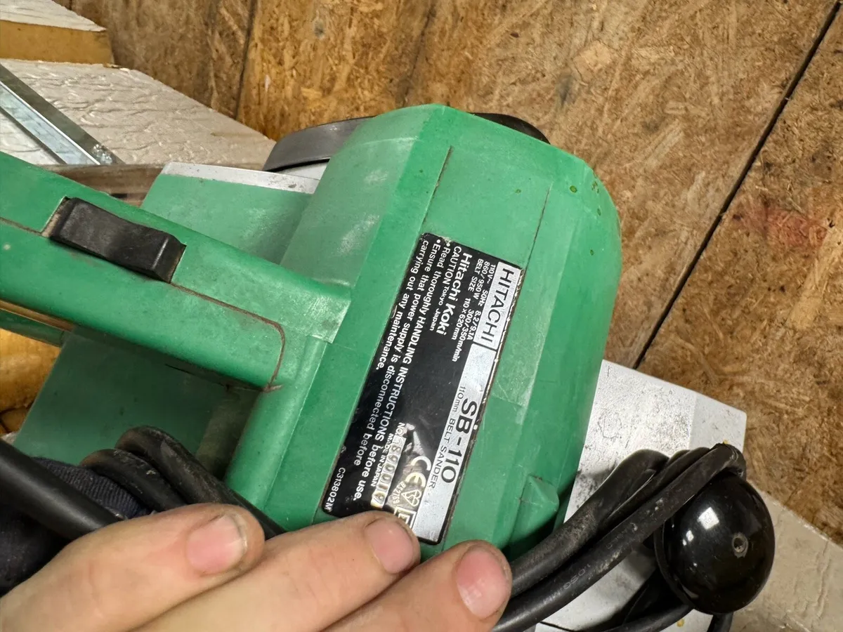 Belt sander heavy duty - Image 3