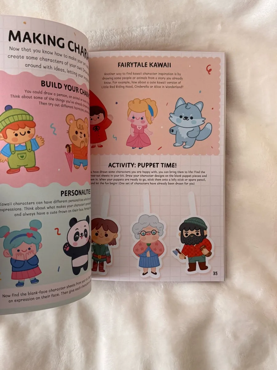 Make art:Kawaii,fun drawing activities and projecs - Image 4