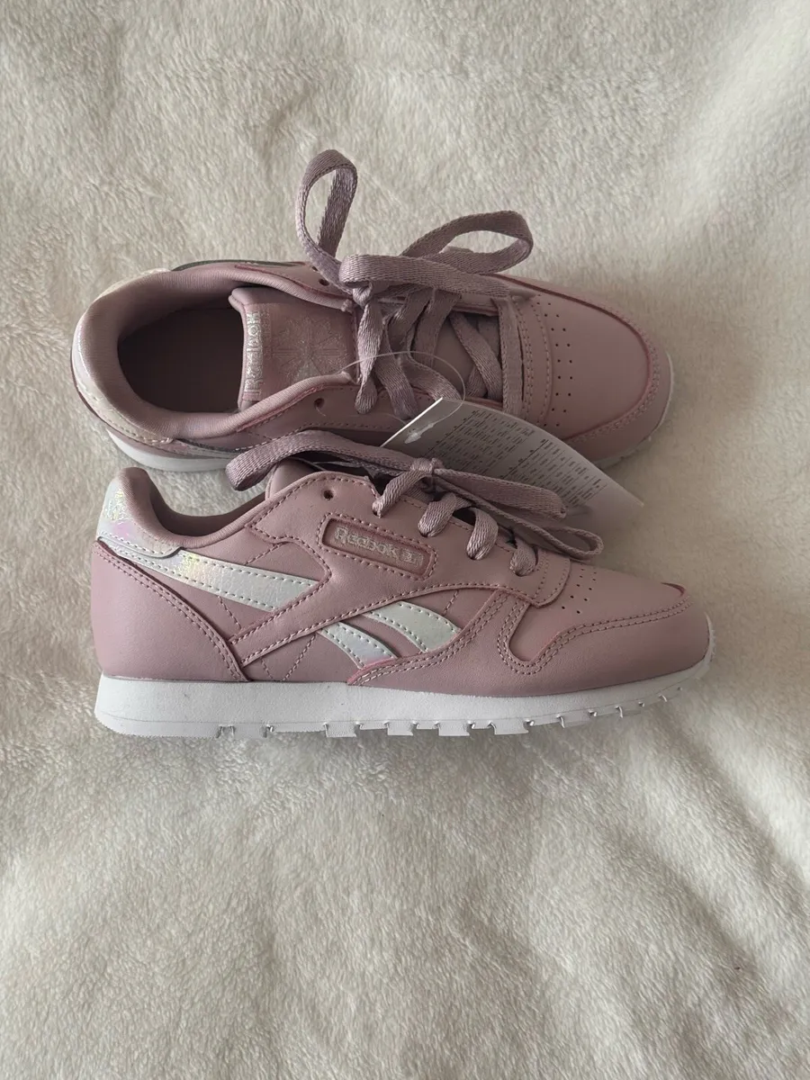 Reebok, leather, kids size 13 (31.5) - Image 4