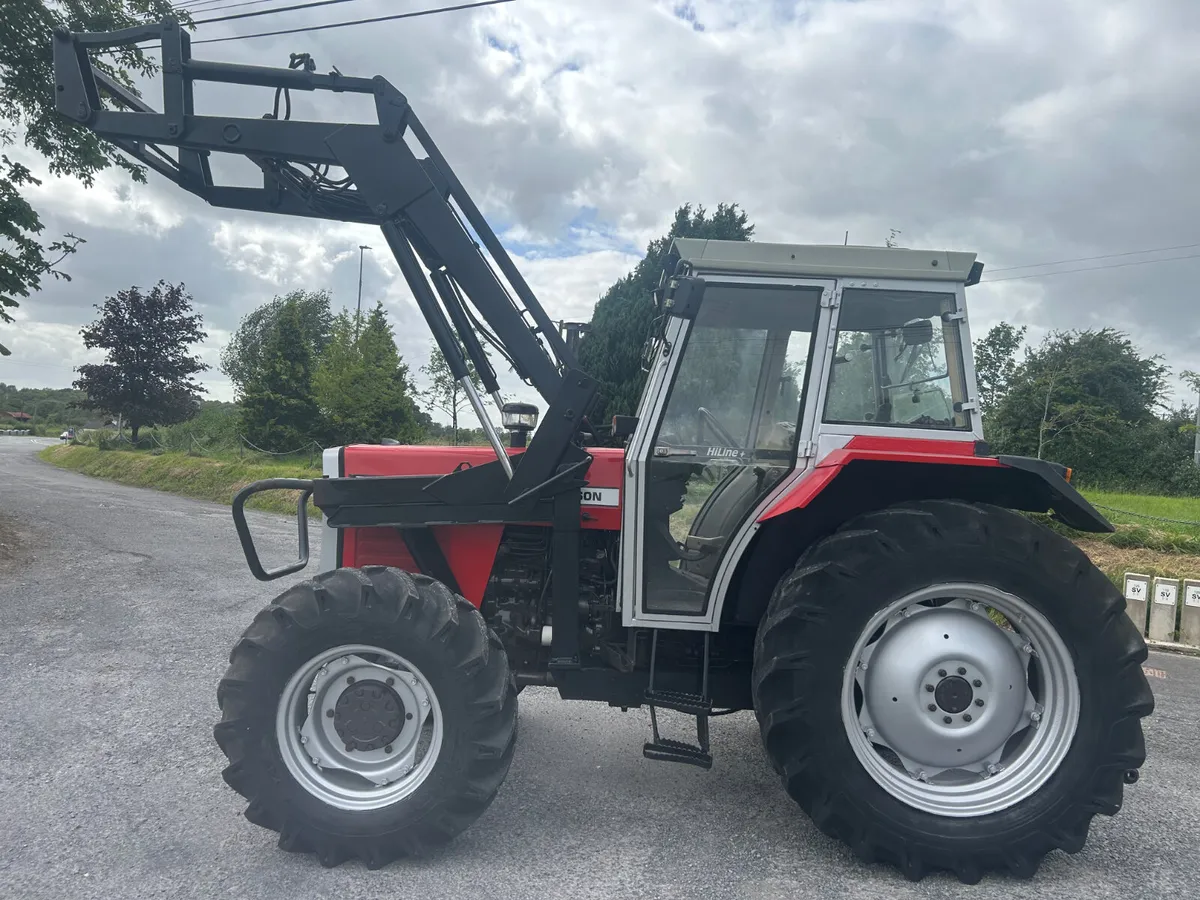 1994 Massey Ferguson 390T with Loader - Image 4