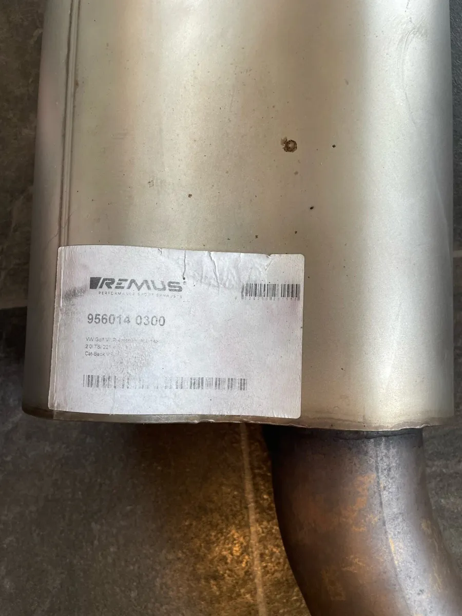 Golf R mk7 Remus cat back exhaust - Image 4