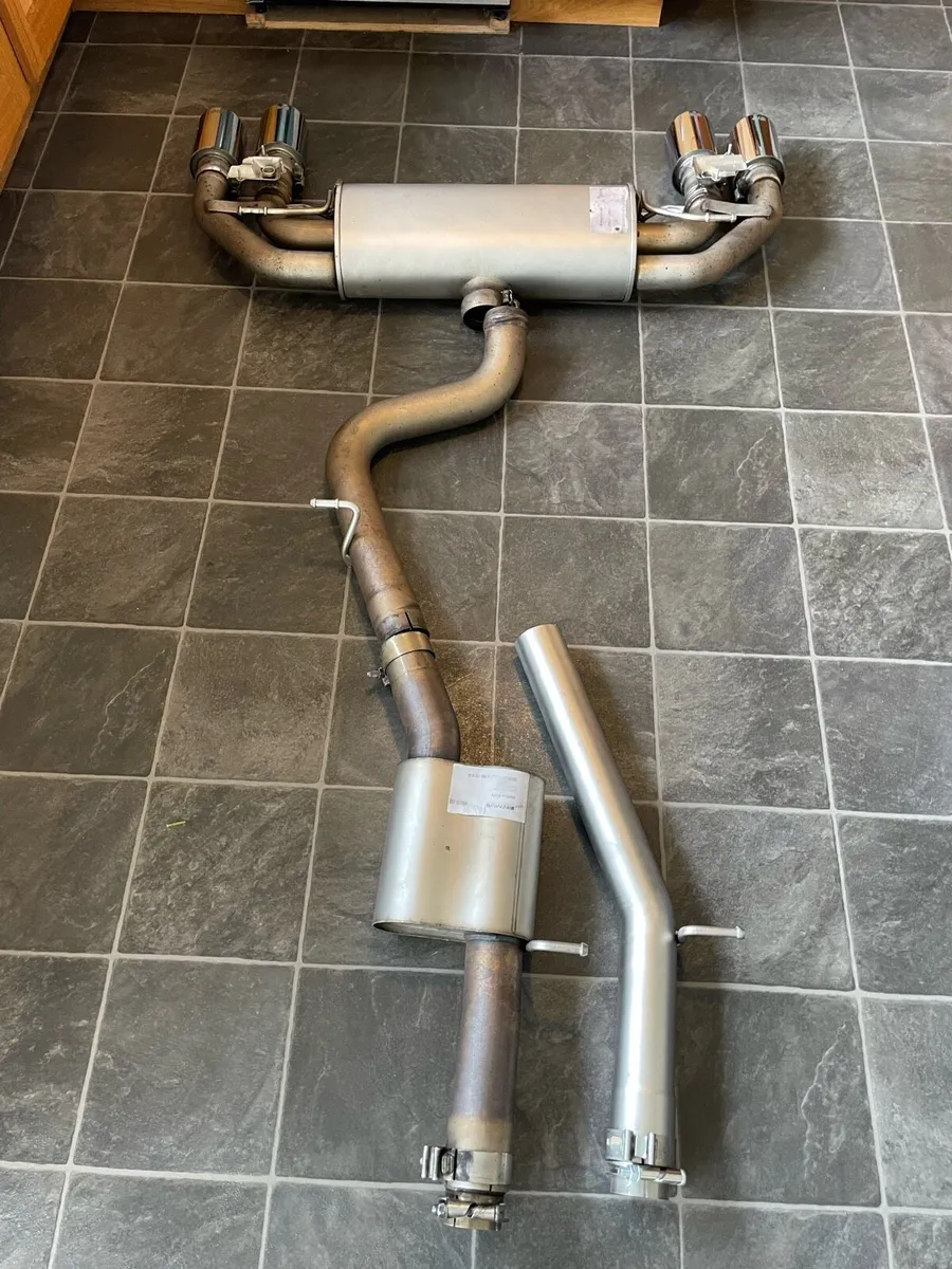 Golf R mk7 Remus cat back exhaust - Image 1