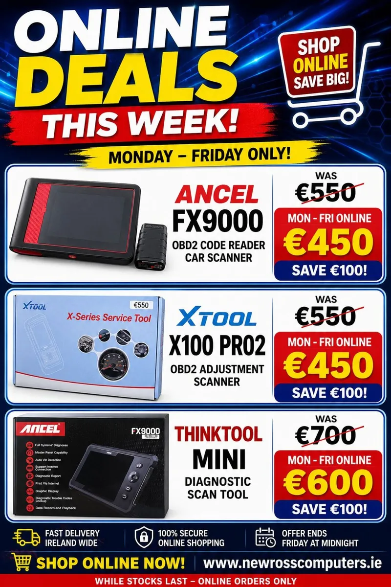 Online Deals on car scanners - Image 1